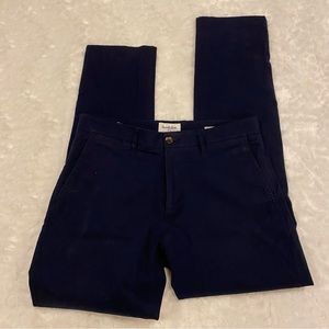 Men’s Goodfellow&Co Dark Navy Chino 5pk Pants Sz 32 W x 32 L Slim Fit